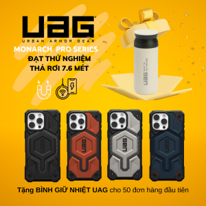 Ốp UAG Monarch Pro Magsafe iPhone 16 Pro 6.3" (chính hãng)